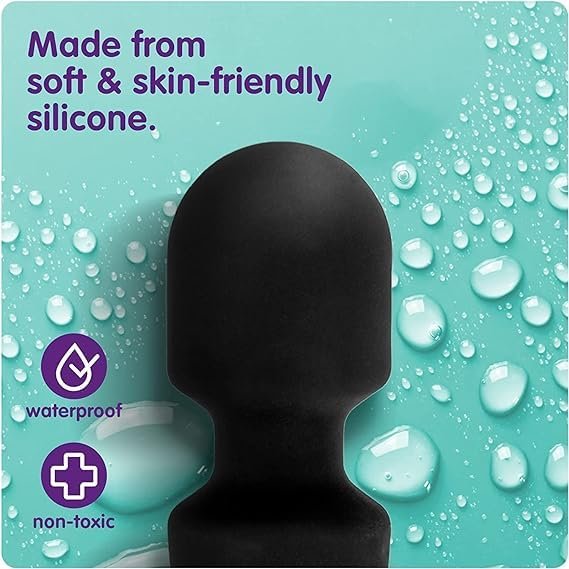 Cordless Rechargeable Handheld Personal Body Massager with Vibration, 8 Speeds, 20 Modes - Image 5