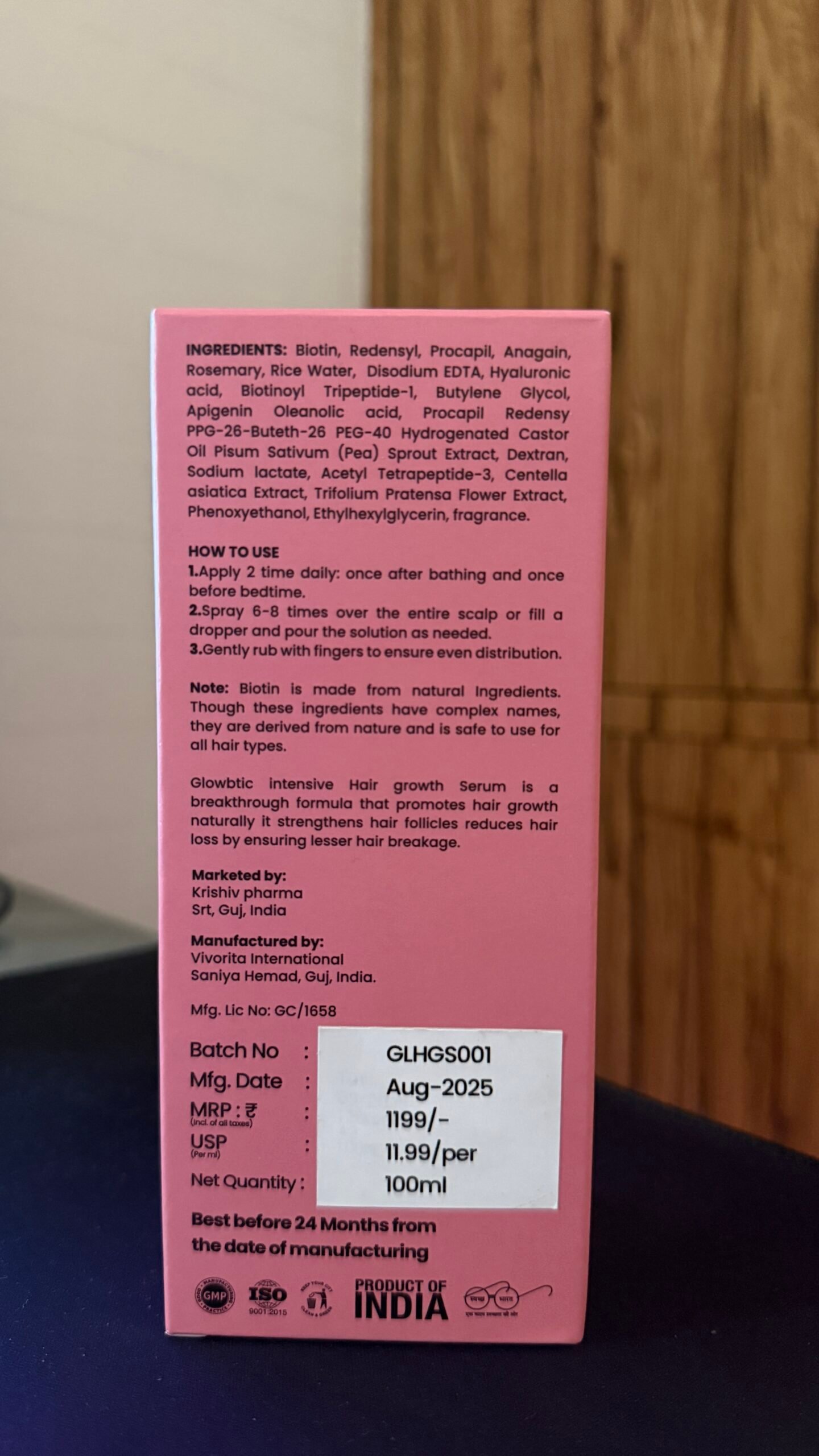 Glowbtic Women Serum 100 ml - Image 2
